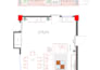 design modern interior with 3d rendering